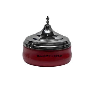 Olla Caliente Redonda de Madera, Diseño Personalizado, Cazuela Hecha a Mano, Clásica y Elegante, Calentador de Comida de Madera Nuevo al por Mayor - Product Image 3