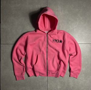 Sudadera con cremallera de algodón pesado Vintage para hombre, estampado gráfico de gran tamaño, patrón sólido, ropa de calle de punto con capucha larga de talla grande - Product Image 1