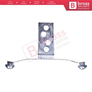 BSR510 4 Pieces Sunroof Shade Runner Slider Rail <b>Trim</b> Repair <b>Clips</b> for 3 Series E46 1997-2003 Pre-Facelift 54138246027 541382460 - Product Image 4