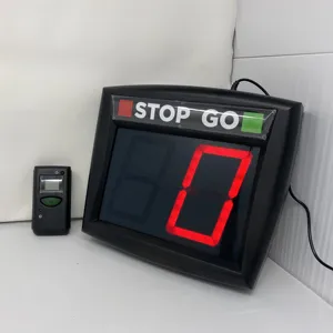 Stop And Go People Counting Traffic light regulating the flow of people in shops Remote Call Queue Number Display management