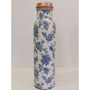 Premium 500ml Copper <b>Water</b> <b>Bottle</b> for Yoga & Fitness Leak-Proof Cap Health-Boosting Direct <b>Daily</b> Hydration Routines - Product Image 3