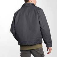 Venta al por mayor 100% algodón hombres mecánico chaqueta Industrial transpirable resistente al fuego ropa de trabajo mecánico chaquetas