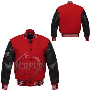 Chaqueta universitaria de estilo universitario Unisex 2025, cuello alto de costura Premium, temporada de invierno personalizable para pedidos a granel - Product Image 3