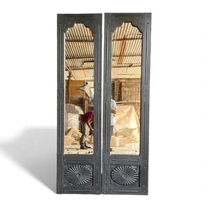 MARCO DE ESPEJO DE MADERA, Marco de Espejo Vintage, Accesorio Decorativo, Decoración Artesanal para el Hogar, Espejo de Diseño a Precio de Mayoreo - Product Image 1