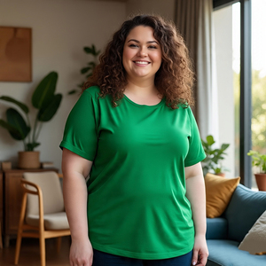 100% Cotton Long Tee Shirts Women Summer Long Sleeve Oversize T Shirts Ladies Crew <b>Neck</b> Spring Jogging <b>TShirts</b> Ladies - Product Image 2