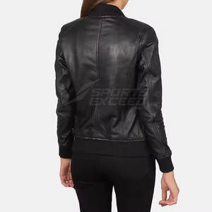 2025 nouveau Style vestes en cuir prix de gros femmes vestes en cuir arrivée chaude vestes en cuir - Product Image 3