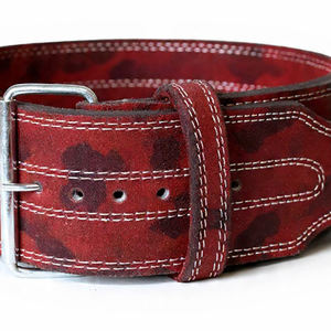 7MM/10MM Camouflage Leather Weightlifting <b>Belt</b>-Heavy Duty Soft Non-Slip Unisex Camo <b>Belt</b> for Competition - Product Image 4