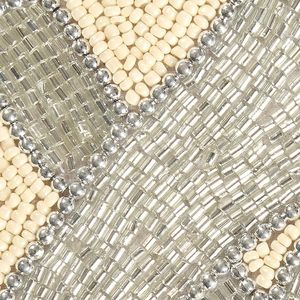 Christmas Decorative and Leaves Design Beaded <b>Runner</b> Placemat <b>Dining</b> <b>Table</b> Fancy Mat Handmade Decorative <b>Runners</b> for Wedding - Product Image 4