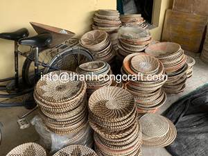 La mejor opción, decoración de pared de hierba marina, arte colgante de pared tejido a mano, perfecto para la decoración del hogar bohemio escandinavo y moderno - Product Image 4