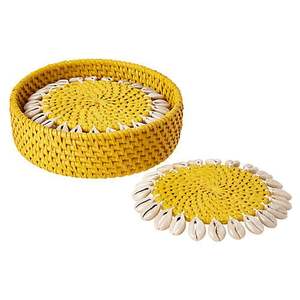 Factory Wholesale Rattan <b>Placemat</b> Coaster Natural Woven Table Mats Decorative <b>Round</b> <b>Placemat</b> Shipping Worldwide - Product Image 6