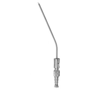 Canule d'aspiration chirurgicale de tube d'aspiration médicale réutilisable manuelle d'acier inoxydable pour le retrait précis de fluide de chirurgie générale - Product Image 3