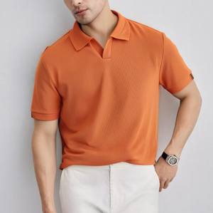 Custom Cotton Embroidered Green and <b>Purple</b> Golf <b>Polo</b> <b>Shirt</b> With <b>Purple</b> Trims Eco-friendly Moisture Wicking Golf <b>Polo</b> Bulk - Product Image 2