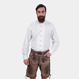 Bavarois court Lederhosen authentique daim cuir Oktoberfest tenue pour hommes Style traditionnel nouveau 2025 haute qualité - Product Image 3