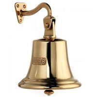 Cloche de bateau en laiton massif gravée à la main pour suspension murale et décoration intérieure Vintage en laiton Antique fini quantité minimale de commande