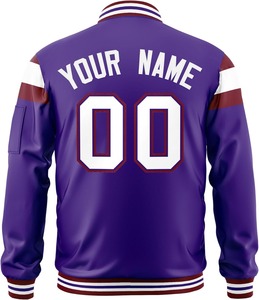 Luxury <b>Varsity</b> <b>Jacket</b> <b>Mens</b> Oversized <b>Bomber</b> Hip Hop Satin Contrast Sleeves Premium High Quality Streetwear <b>Jacket</b> for <b>Men</b> - Product Image 2