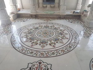 หินอ่อนทำจากพื้นวัดสำหรับบ้านวัดและพื้นวัดใช้ราคาขายส่งจากผู้ส่งออก - Product Image 2