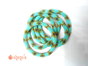 Pulseras de Cuentas Hechas a Mano en Nepal con Diseño de Números de Diamantes, Regalo Moderno para Bodas y Aniversarios - Product Image 6