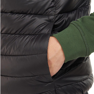 Gilet matelassé grande taille coupe ajustée pour l'hiver, chaud, épais et élastique, avec bras entier, sans manches, gilet matelassé - Product Image 6