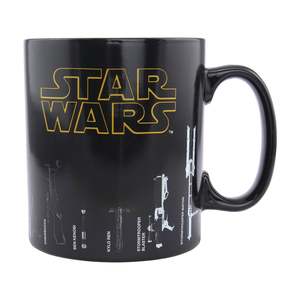 Tasse en céramique Star Wars ODM 600 ml, tasse thermos faite à la main, design moderne, tasse sabre laser XL originale avec cuillère de sécurité pour cadeaux - Product Image 3