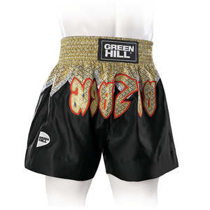 Pantalones Cortos de Artes Marciales de Poliéster con Diseño Personalizado Green Hill para Muay Thai, Vale Tudo, Karate, Lucha y Grappling - Product Image 3