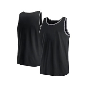 Débardeur coupé coton vêtements de Fitness hommes gilet maillots débardeur hommes maille Gym sans manches vêtements de sport entraînement personnaliser - Product Image 3
