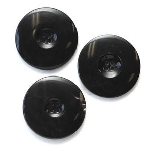 Bouton rond 4 trous personnalisé de haute qualité avec finition en corne Style plat lavable pour vêtements et sacs - Product Image 5