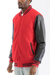 Custom Wholesale Men Varsity <b>Jackets</b> Letterman <b>Jackets</b> Custom Baseball Letterman Varsity Bomber <b>Jacket</b> - Product Image 2