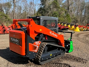 Chargeuse compacte sur chenilles haute performance Kubota SVL75-3, Broyeur à tambour Diamond DC Pro 50 2025 à prix abordable - Product Image 3