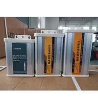 Transformateur AC-DC 12V-400W 220V 33A Alimentation étanche avec triple sortie Type 400W pour éclairage LED IP65