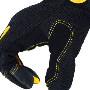 Guantes de Trabajo de Seguridad de Protección para Manos OEM, Guantes de Cuero Resistentes y Duraderos para Trabajo Pesado, Guantes de Cuero de Dedo Completo - Product Image 4