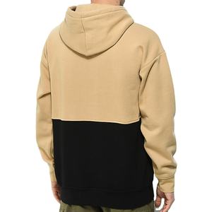 Sweat-shirt en polaire d'hiver de qualité luxueuse personnalisé pour hommes 100% coton pull-over à capuche respirant séchage rapide teint uni - Product Image 2