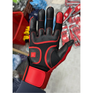Guantes de Bateo de Béisbol Profesionales de Excelente Calidad, Cuero Liso, Personalizables, Transpirables, Duraderos, Precio de Fábrica - Product Image 2