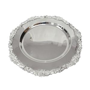 Sustainable Quality Durable Metal <b>Charger</b> <b>Plate</b> Hotel And Restaurant Dinnerware Table Decoration Sweet Serving <b>Charger</b> <b>Plate</b> - Product Image 4