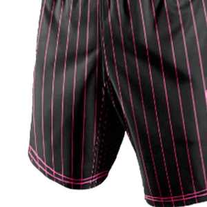 Shorts de baseball pour hommes, coupe droite, décontractés, de qualité supérieure, avec logo brodé personnalisé, séchage rapide, couleur unie - Product Image 3