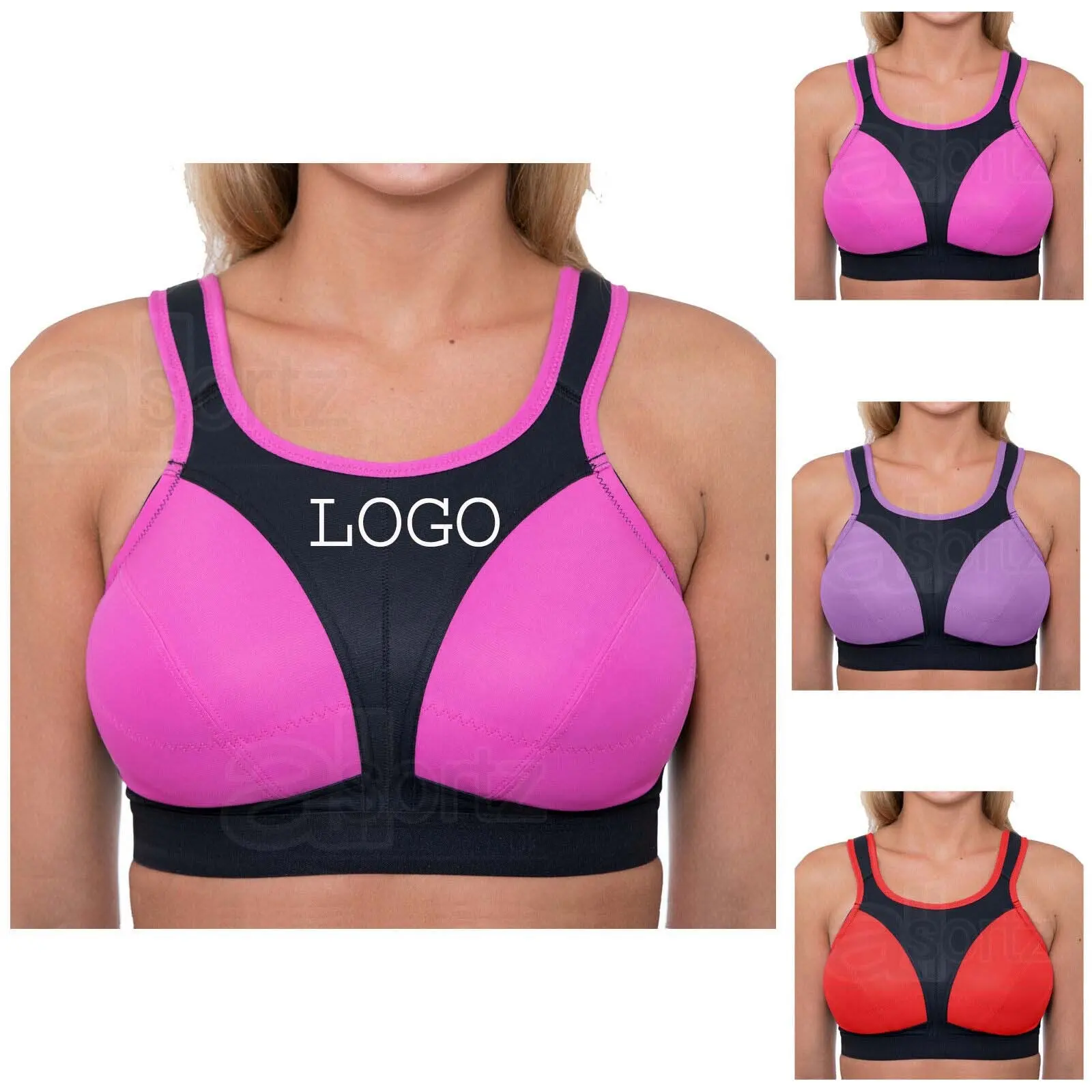 Factory Cheap top Quality women girls Exercise Athletic Sports fitness Bras Top Vest Bra Women undergarments gym crop trunk