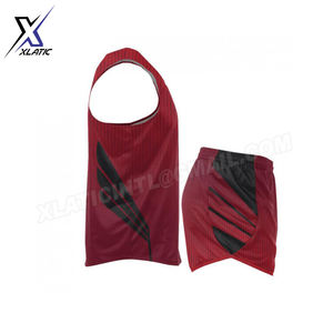 Track <b>Suit</b> New Custom Athletic and Running Uniform Sleeveless and Unique Design Sports Jersey Custom Track and Field Uniform - Product Image 4