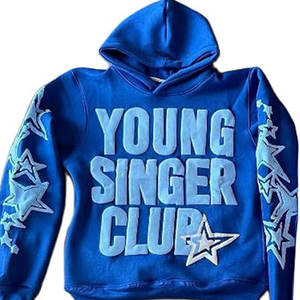 Custom Puff Printing logo 2 Piece <b>Hoodie</b> and Sweatpants Set <b>Men</b> Hoodies Cotton Set OEM Available Tracksuit - Product Image 4