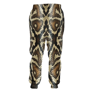 Pantalon en cuir de peau de serpent respirant décontracté Slim Fit droit long pantalon en cuir de peau de serpent formel pour les femmes - Product Image 3