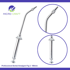 Instrumento Dental Profesional para Amalgama Fig 2 150mm Patrón Inglés Acero Inoxidable Alta Calidad Fabricante de Instrumentos Personalizados Sialkot - Product Image 3