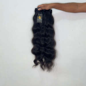 Extensiones de Cabello Humano Ondulado Natural Sin Procesar con Cierre HD, Paquetes de Cabello Humano Ondulado, Cabello Virgen Rizado de Visón - Product Image 1