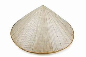 CHAPEAU CONIQUE TRADITIONNEL TISSÉ À LA MATÉRIAU DE PAUME BIOLOGIQUE POUR UN SUPPORT IMMUNITAIRE CLEAN OUTDOOR WEAR - Product Image 4