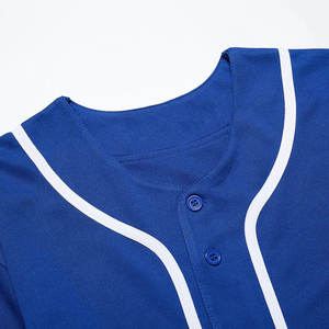 Sublimated <b>Baseball</b> <b>T</b> <b>shirt</b> Made Pakistan Shorts Sleeve Button Down Custom Hot Sale <b>Men's</b> Solid Color Office Training Uniform - Product Image 6