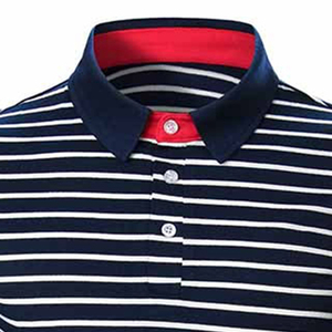 Nouveau polo 100% coton de haute qualité avec logo personnalisé pour hommes et nouveau design à manches courtes de couleur unie - Product Image 3