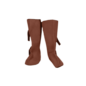 Meilleure vente Logo personnalisé esprit écologique cuir protège-jambes pied fendu peau de vache soudage naissain cuir soudeur guêtres - Product Image 4