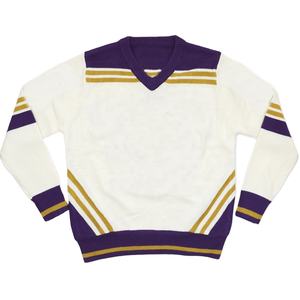 Sudadera Personalizada de Alta Calidad Estilo Universitario con Cuello Redondo, Térmica, de Algodón y Poliéster con Logotipo Bordado - Product Image 1