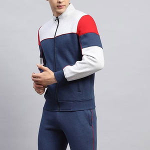 Survêtements de jogging de haute qualité pour hommes du fabricant pakistanais 100% coton à capuche conception solide fermeture éclair ensembles d'hiver vente en gros OEM - Product Image 1
