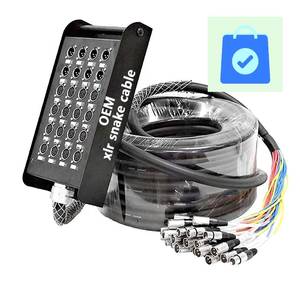 Câble audio multipaire XLR OEM, mâle-femelle, pour boîtier de scène, microphone, haut-parleur, multimédia - Product Image 1