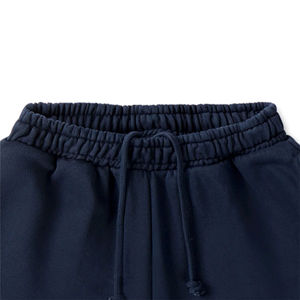 Joggers femeninos de algodón personalizados, ropa informal de gran tamaño, pantalones de chándal holgados, pantalones de chándal rectos en blanco, pantalones de chándal de gran tamaño - Product Image 3