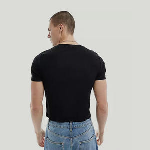 Camiseta Deportiva de Microfibra para Hombre, Corte Regular, Estilo Informal, Secado Rápido, Transpirable, con Diseño Estampado para Gimnasio y Uso Diario - Product Image 5