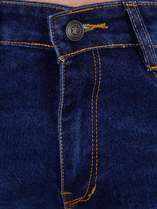 Pantalones vaqueros rectos rasgados ajustados personalizados de alta calidad para hombres Servicio OEM para ocio informal y pantalones elásticos personalizados - Product Image 4